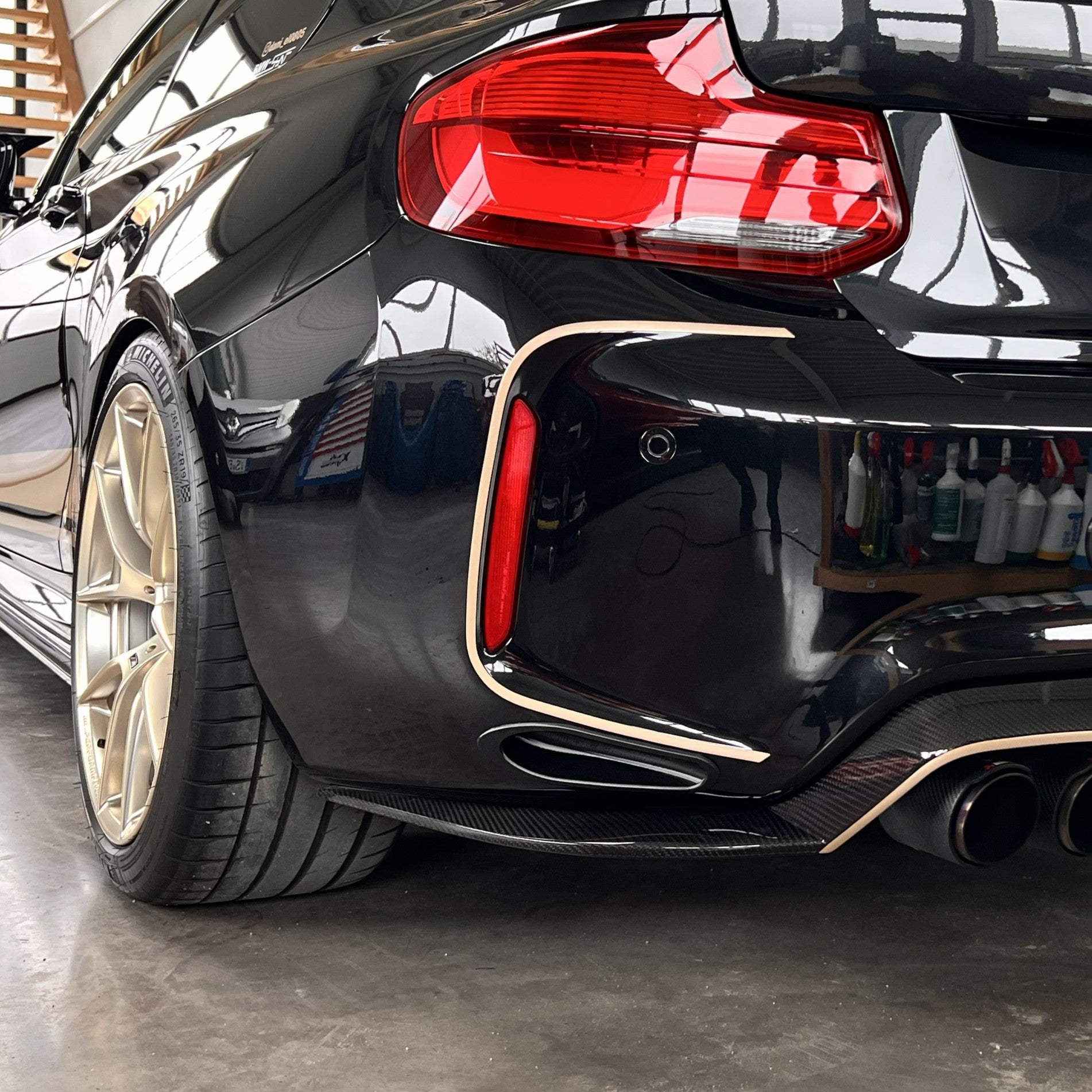 TF Radhausentlüftung Hinterachse BMW M2 F87